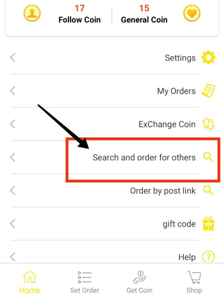 search order for other